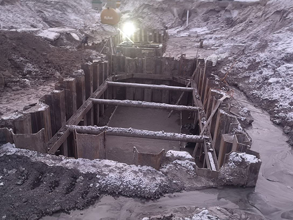 Строительство очистных сооружений логистического центра IP Razmetelevo