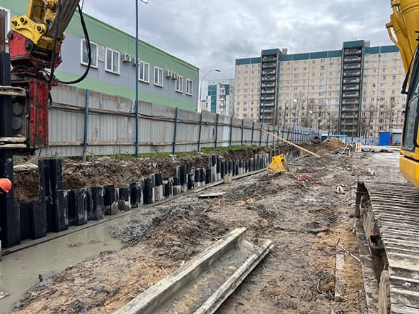 Санкт-Петербург, Камышовая ул. Строительство апартаментов «YES, Приморский»