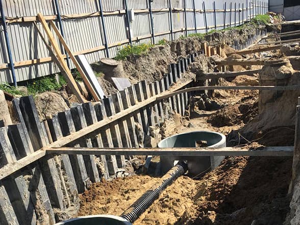 Санкт-Петербург, Камышовая ул. Строительство апартаментов «YES, Приморский»